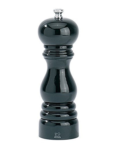 Peugeot 1870418 Paris Classic Pepper Mill, 7-Inch, Black Lacquer