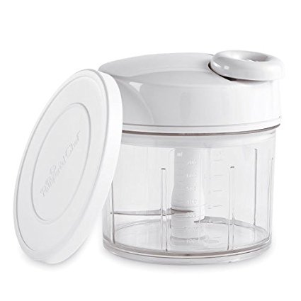 The Pampered Chef All New Manual Food Processor Chopper