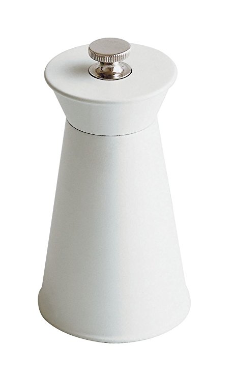 A di Alessi Pepe Le Moco Salt Mill, White, (AJM10 W) [Kitchen & Home]