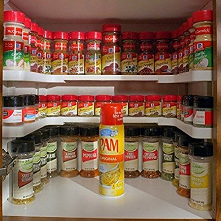 Spice Rack KLLONG Spicy Shelves Home Cabinet Organizers, Set of 1