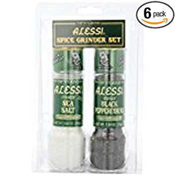 Alessi Salt and Pepper Grinder - 2 per pack -- 6 packs per case.