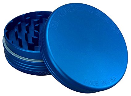 Space Case Grinder 2 Piece Small Matte Blue