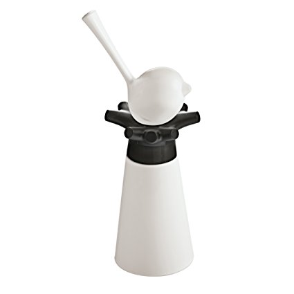 koziol [pi:p] Spice Mill with a Bird Salt Shaker, black/white