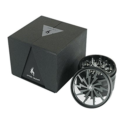 Thorinder 4 Piece Herb Grinder by AFTER GROW Color Grey