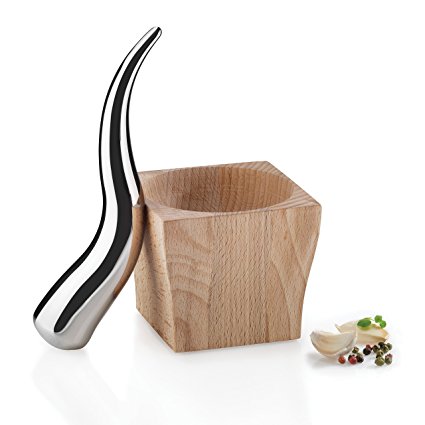 Swissmar Nuance Mortar & Pestle, Natural