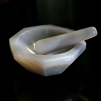 Agate Mortar and Pestle, 2.6