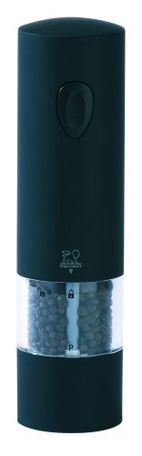 Peugeot 24581 Electric Soft Touch 8 Inch Pepper Mill, Onyx