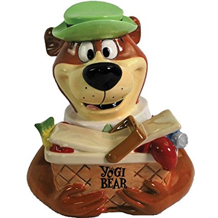 Westland Giftware Yogi Bear 9-1/2-Inch Cookie Jar