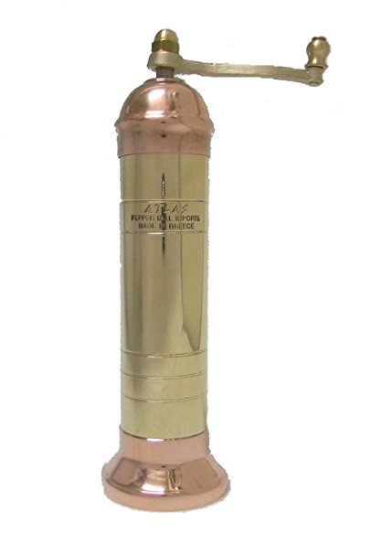 Atlas Moderno Brass/Copper Pepper Mill