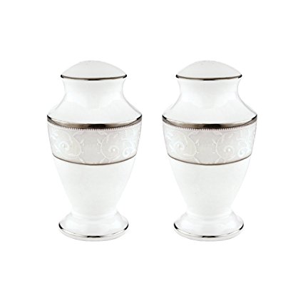 Lenox Opal Innocence Salt and Pepper Set, White