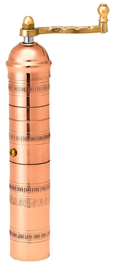 Pepper Mill Imports Traditional Coffee/Spice Mill, Copper, 9