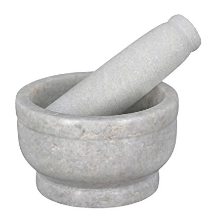 Stone Mortar And Pestle Set Spice Mixer For Kitchen Indian Gift Ideas 4.75 inches