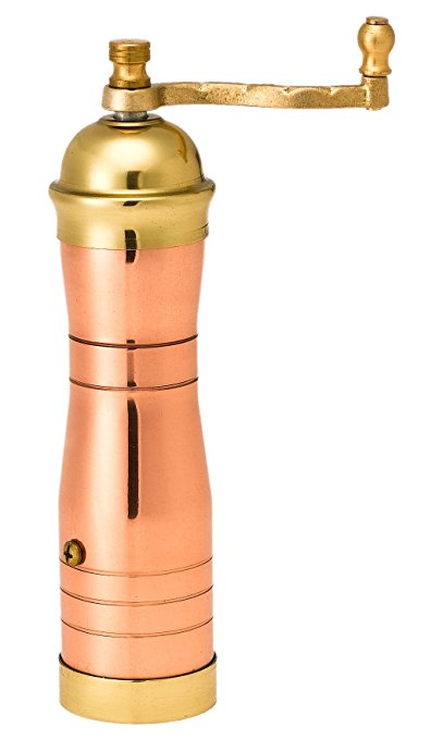 Pepper Mill Imports Athena Pepper Mill, Copper/Brass, 8