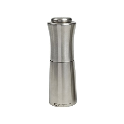 T&G CrushGrind Apollo Pepper Mill, Stainless Steel, 150 mm